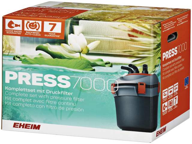 Press 7000 raised pond pressure pump