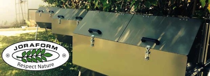 Joraform rotating compost bins