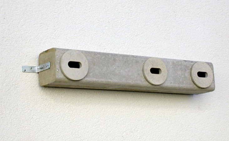 a Triple Swift box fixed to an external facade